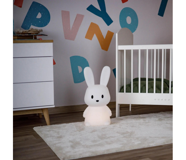 InnoGIO Lampka nocna dla dzieci królik bardzo duży GIOrabbit Mega Ma - 1360156 - zdjęcie 3